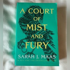 A Court of Mist and Fury by Sarah J. Maas - Teal Cover